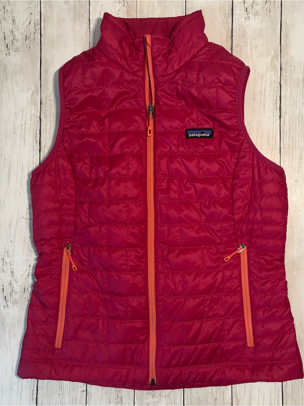 Patagonia Primaloft Women’s Pink Quilted Puffer Vest